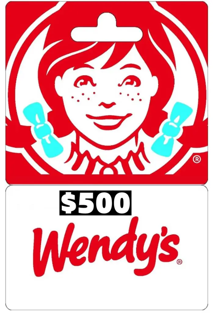 Claim your $500 Wendy's gift card now!