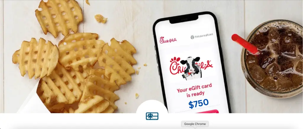 Enter for a $750 Chick-fil-A Gift Card Giveaway